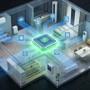 Residential Temperature Control and Energy Consumption Integrated Management Platform